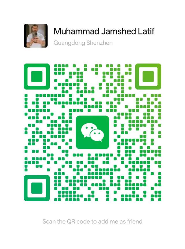 Muhammad Jamshed Latif WeChat QR code